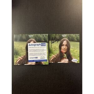 Kacey Musgraves Deeper Well AUTOGRAPHED CD SIGNED COA ACOA #SC98337